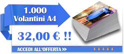 volantini A4