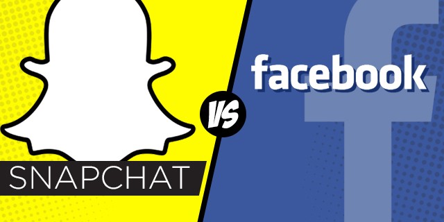 facebook vs snapchat